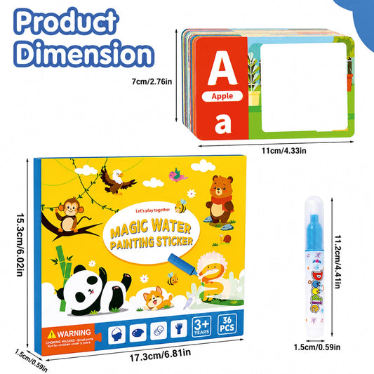 Magic Water Painting Book for Kids
