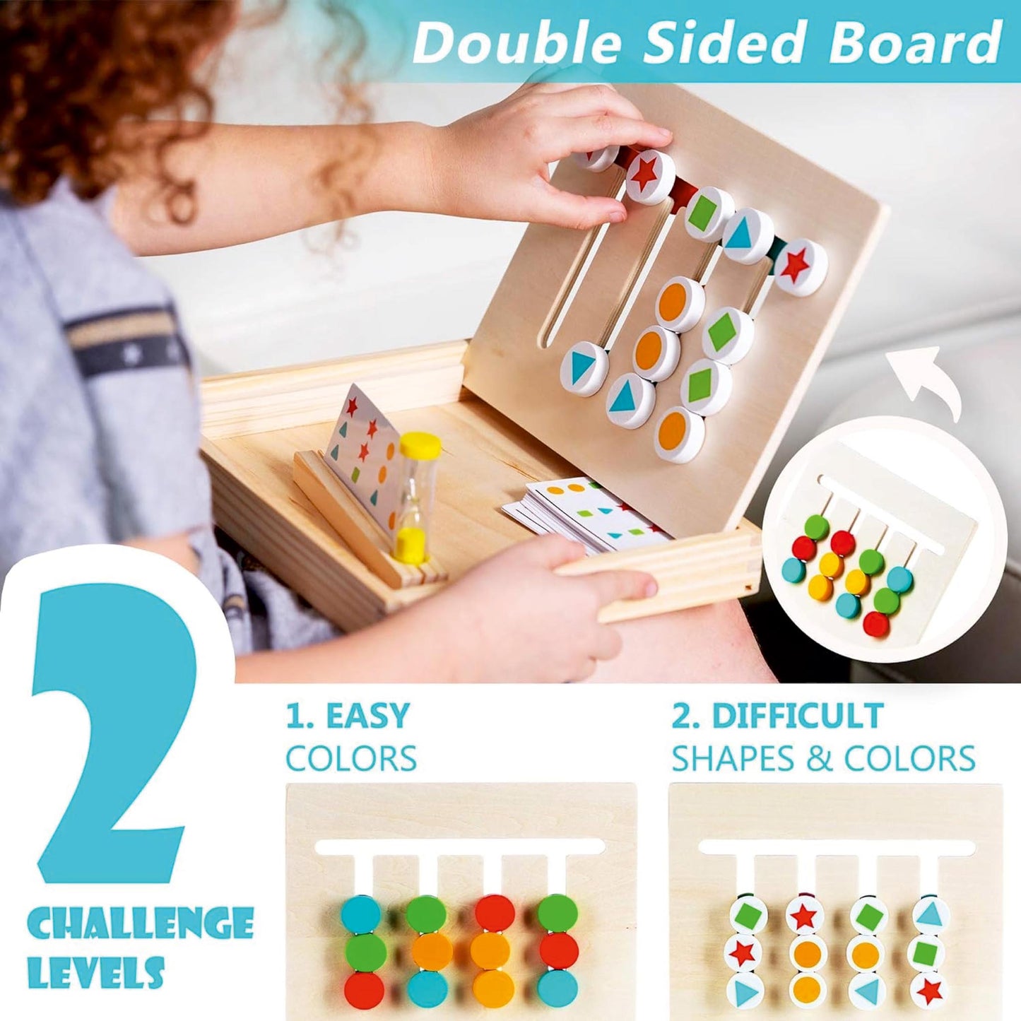 Four Colour Logic Matching Puzzle Game