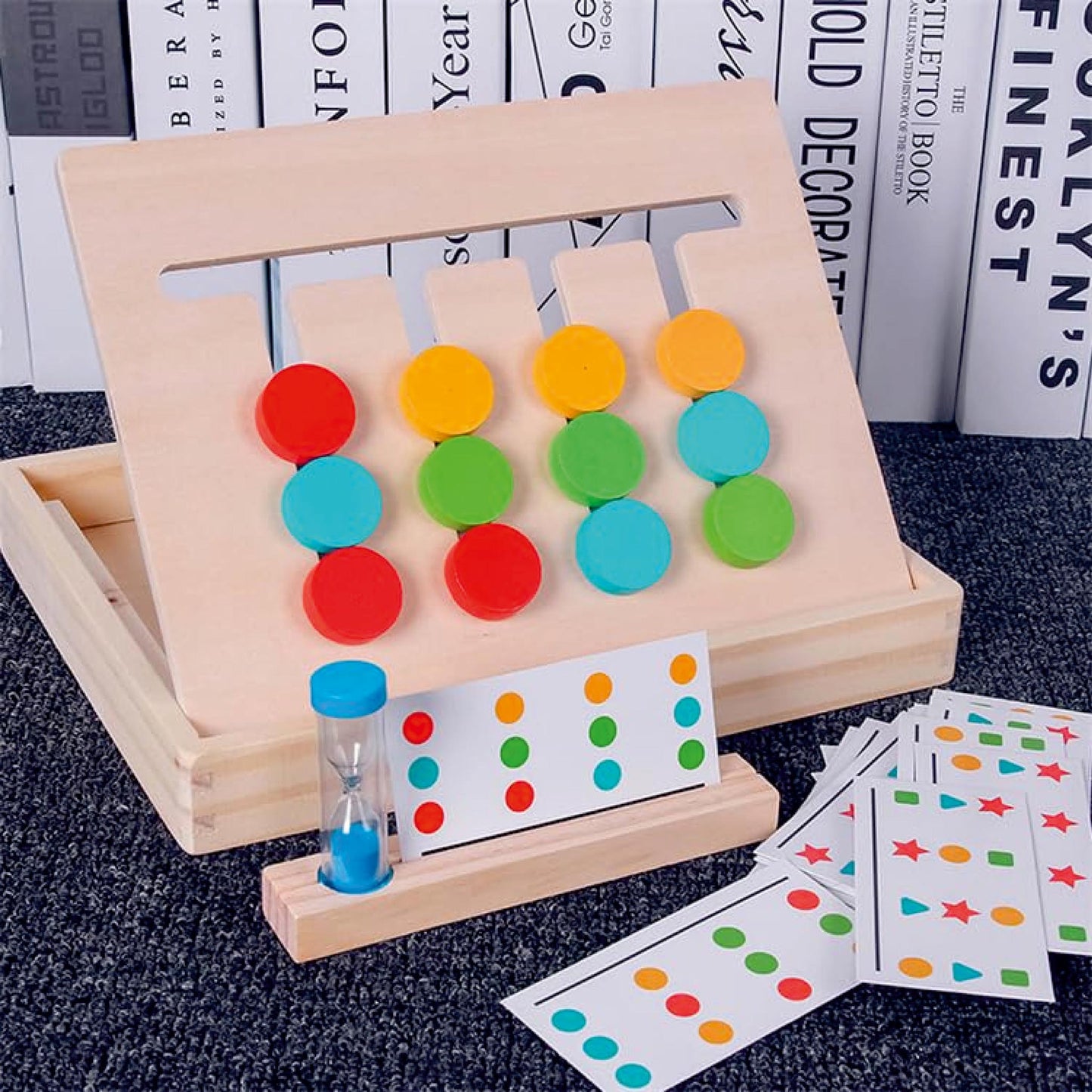 Four Colour Logic Matching Puzzle Game