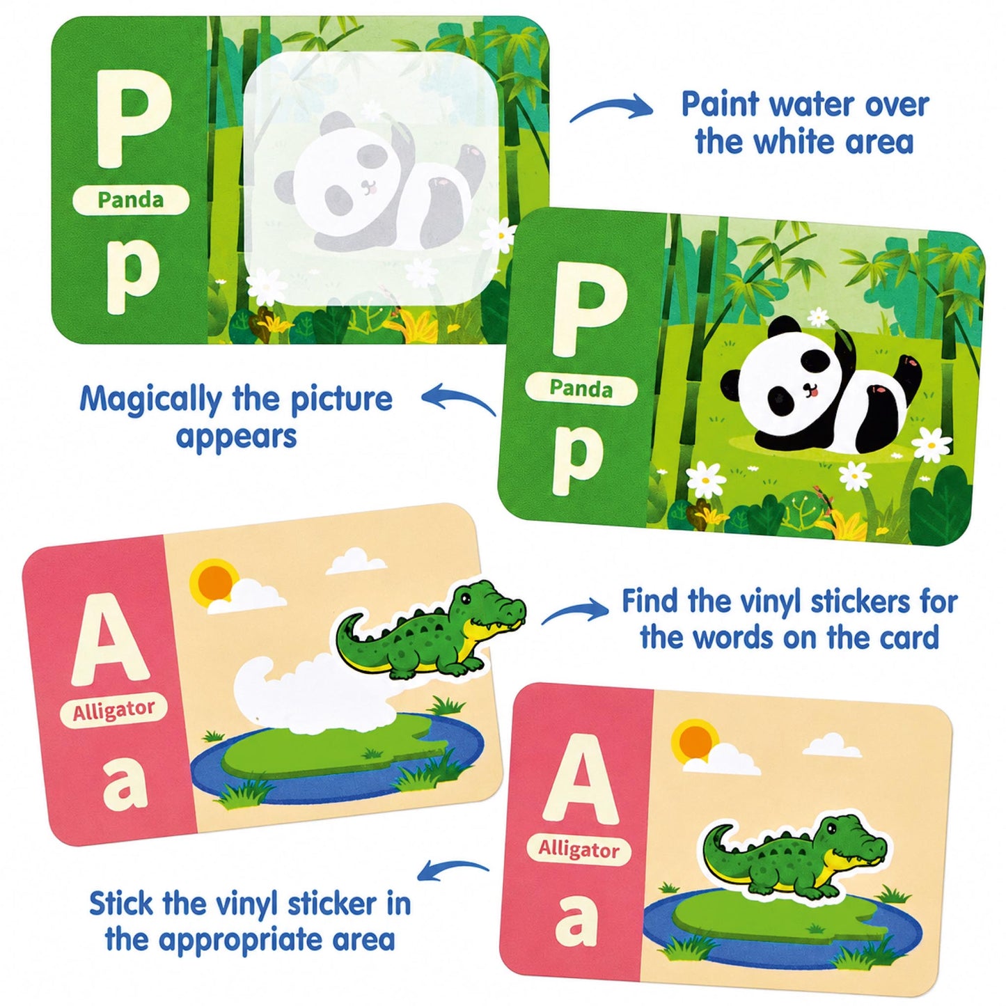 Magic Water Painting Book for Kids